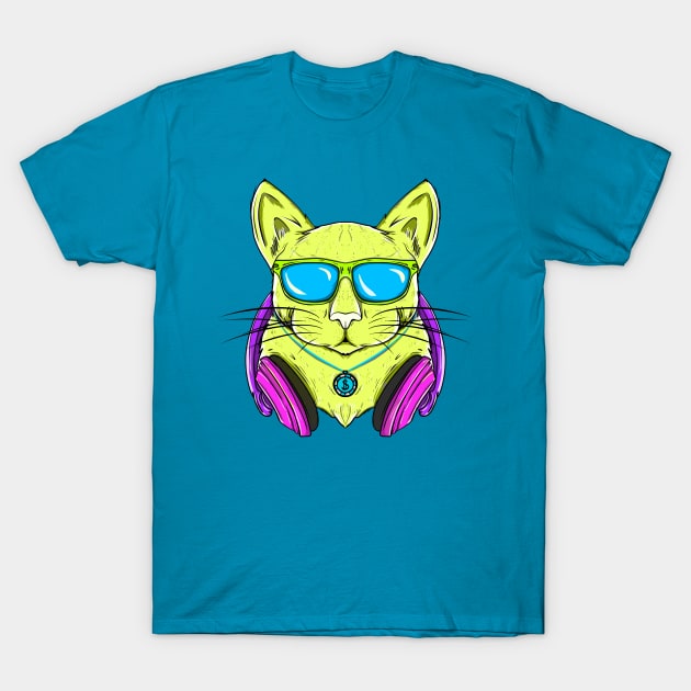 Cool Cat T-Shirt by AnthonyAcc